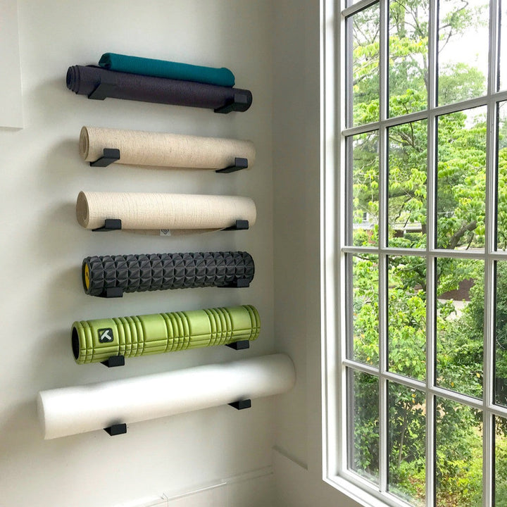 Yoga Mat Holder for Clutter-Free Home Gym Spaces