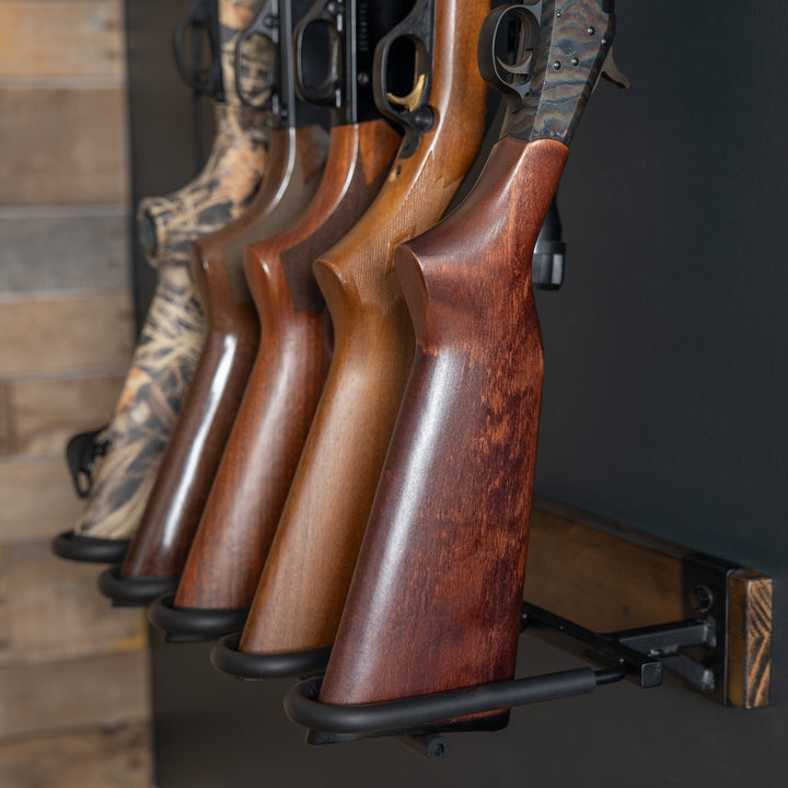 FORGE Firearm Wall Mount Display with 5 Slots