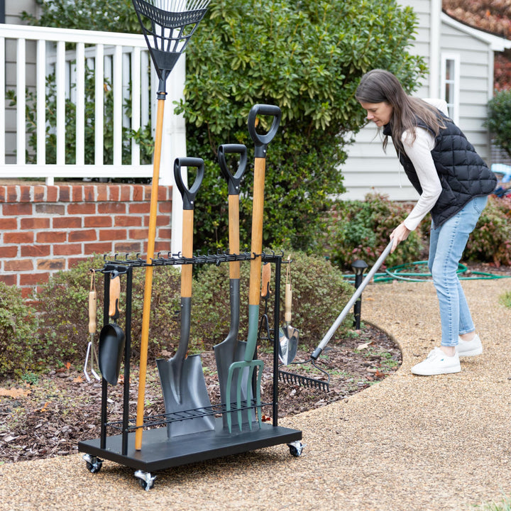 Shovel Shuttle - Garden Tool Organizer with Storage