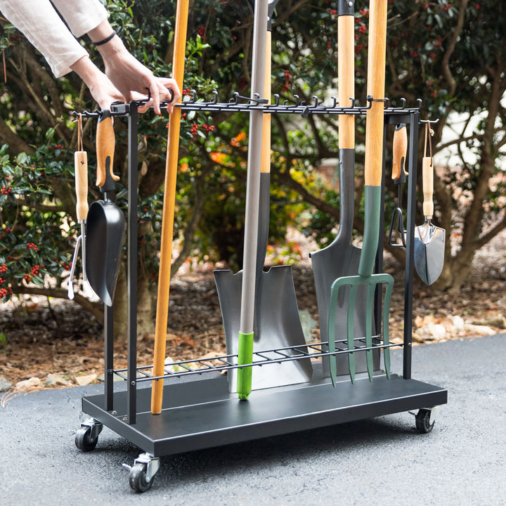 Shovel Shuttle - Garden Tool Organizer with Storage