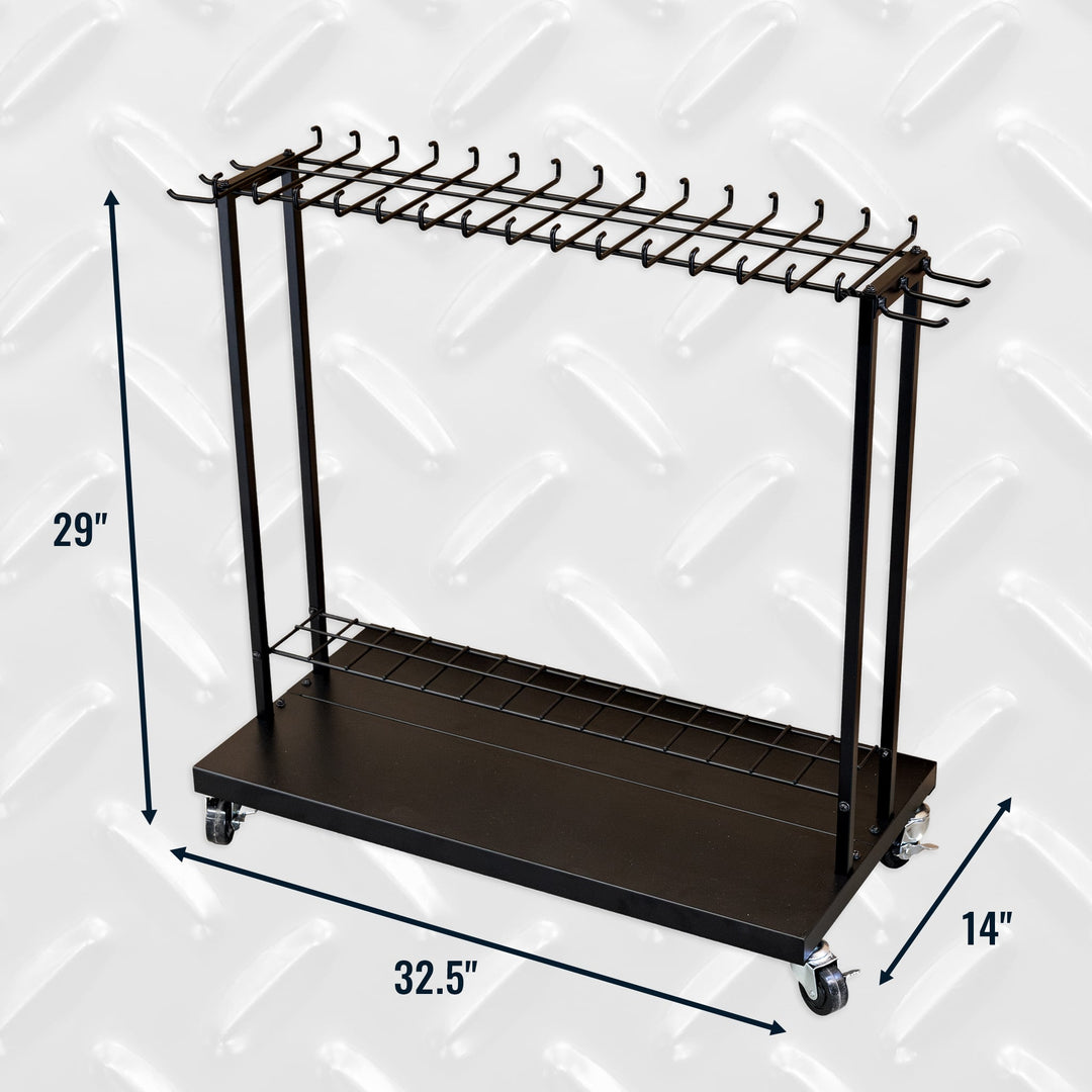Shovel Shuttle - Garden Tool Organizer with Storage