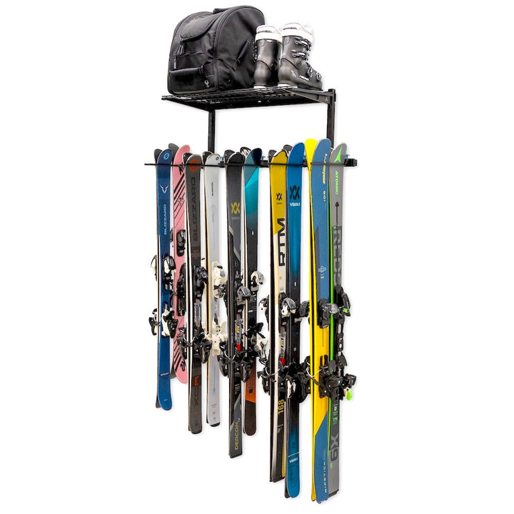Solitude Ski Storage System for 10 Pairs of Skis