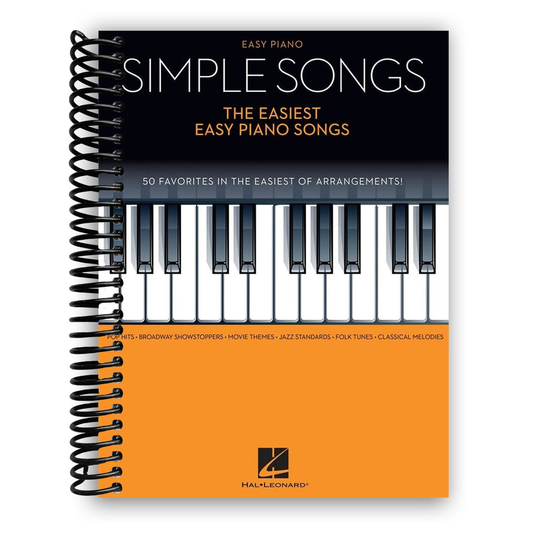 Simple Songs - The Easiest Easy Piano Songs Spiral Bound