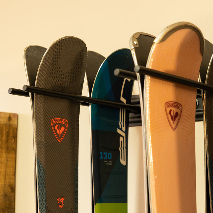 Snowbasin Ski Storage Rack - Ski Storage Rack Holds 16 Pairs