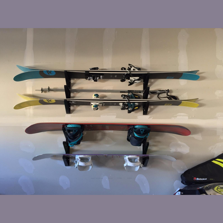 Trifecta Snowboard Storage Rack for Gear Organization