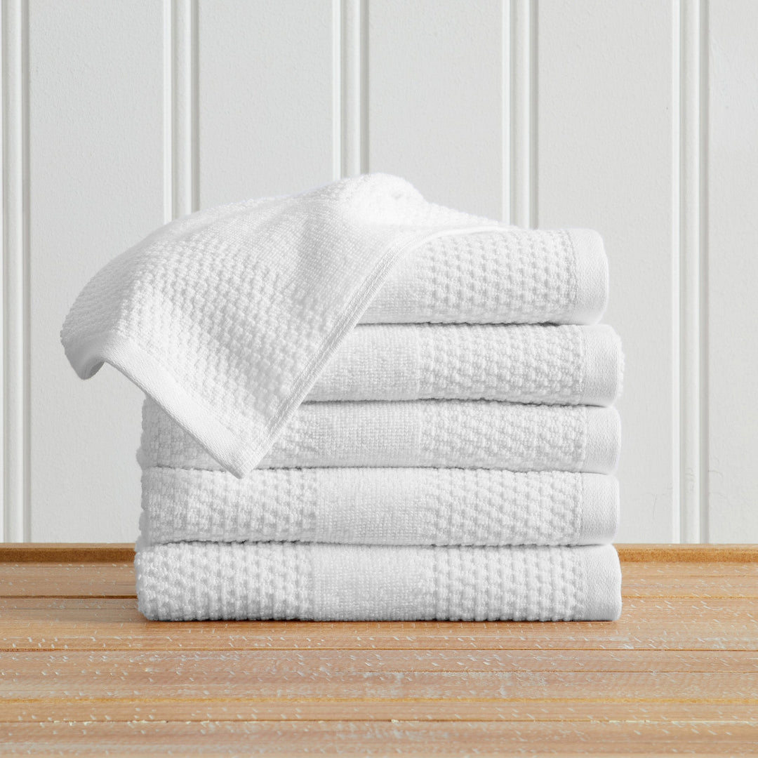 Cotton Woven Bath Towel Set - Marbella Collection