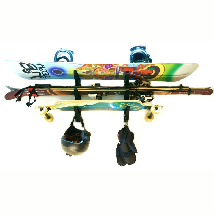 Trifecta Snowboard Storage Rack for Gear Organization
