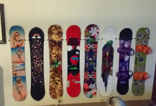 Cinch Snowboard Display Rack for 2 Boards