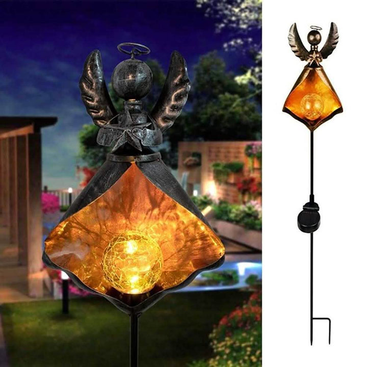 Solar Flame Light Lantern for Outdoor Spaces