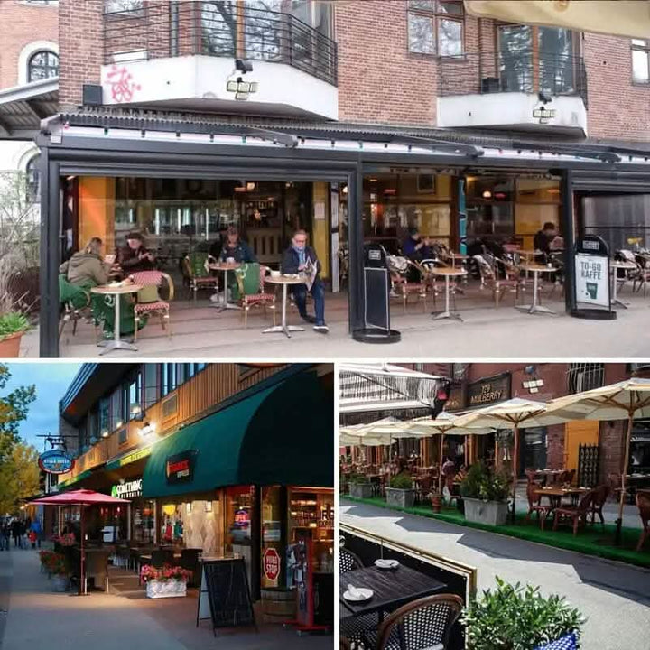 Solar Outdoor Motion Sensor Lights with 4 Heads