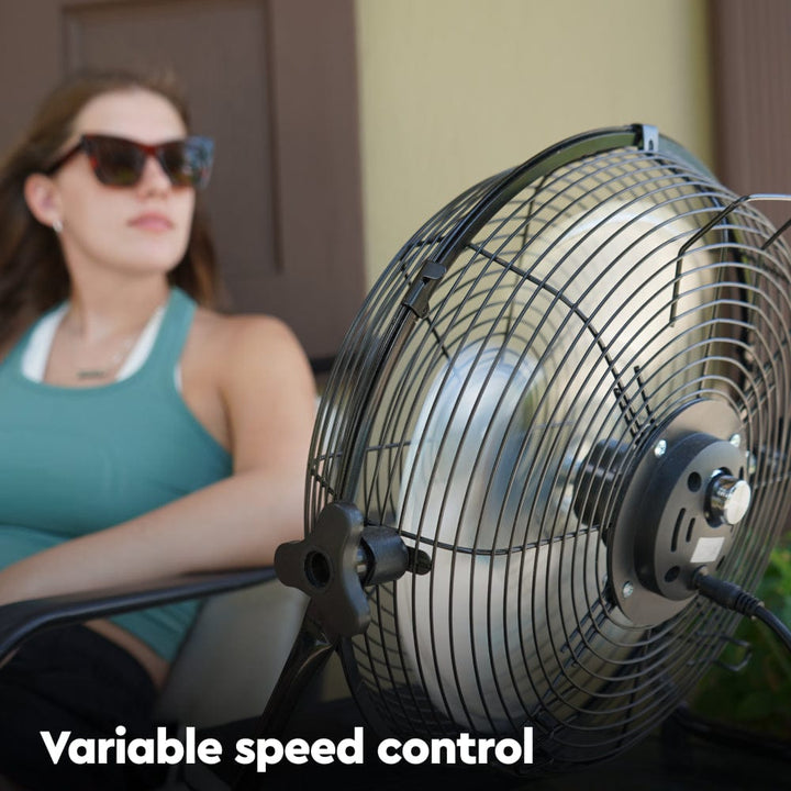 Breeze Pro Portable Solar Fan with Adjustable Output