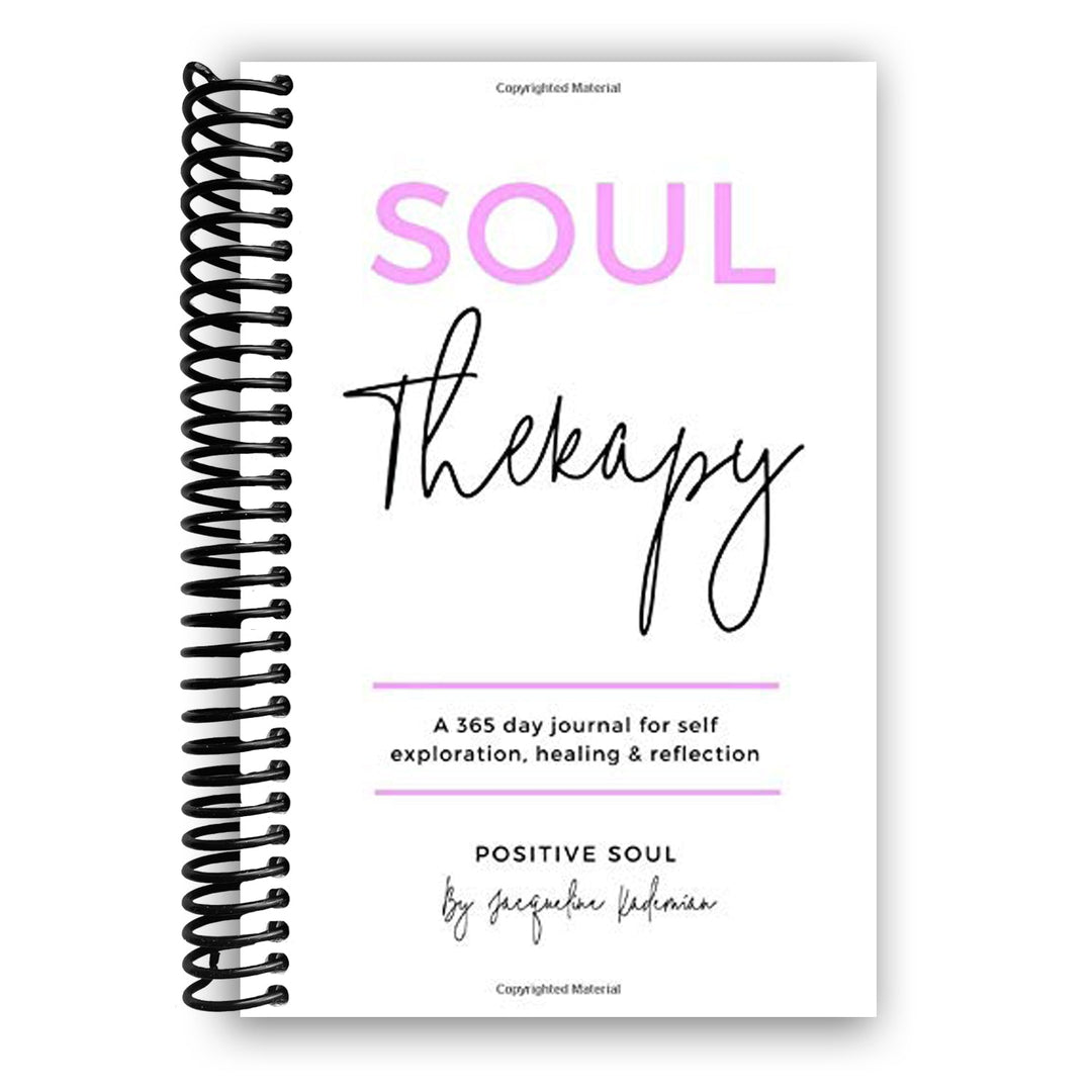 Soul Therapy: A 365 day journal for self exploration, healing and reflection Spiral Bound