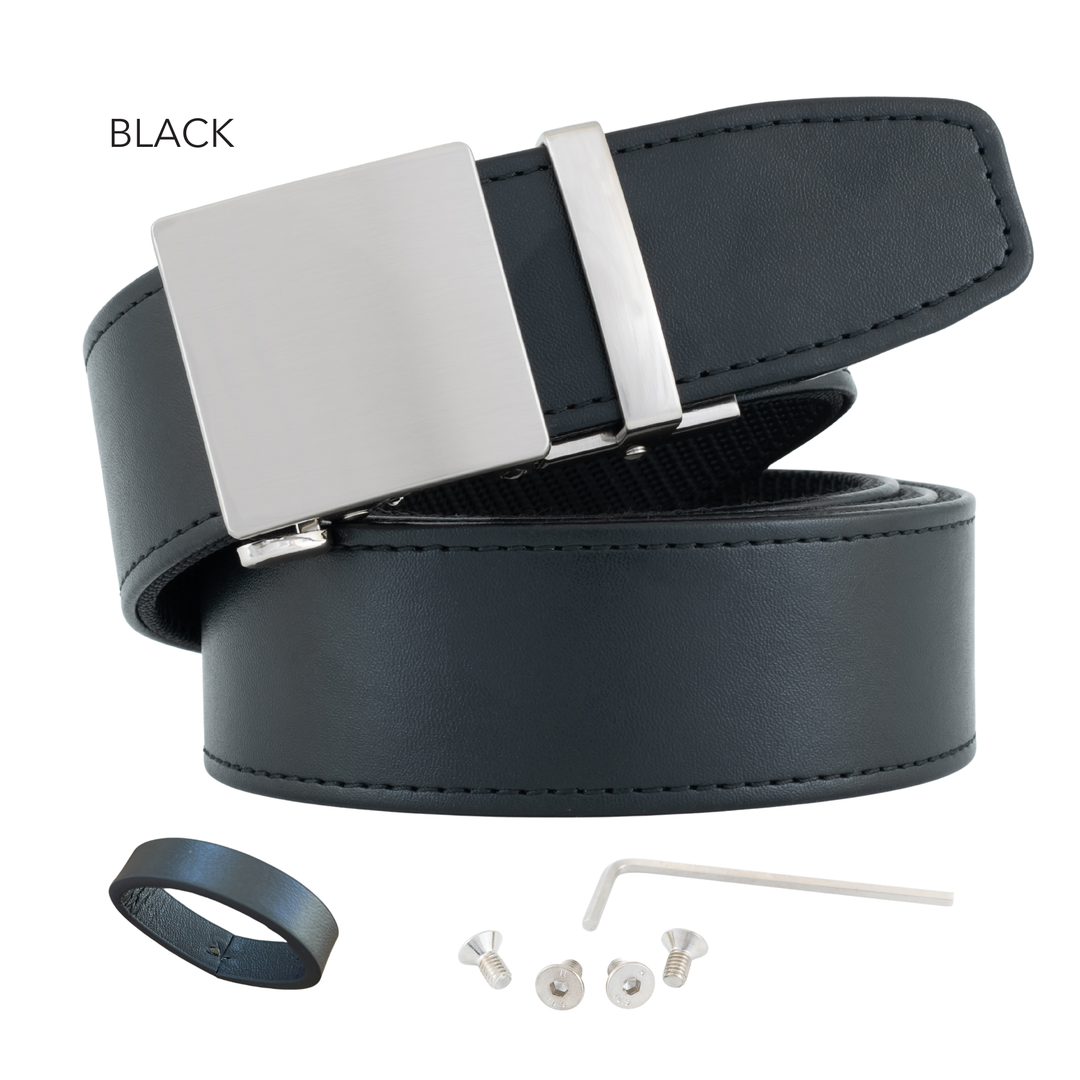 2ND AMEN EDC Stealth 1.0 Leather Gun Belt 1.5"