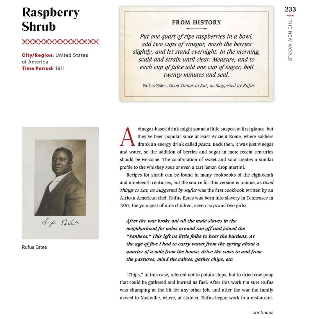 Tasting History: Explore the Past through 4,000 Years of Recipes Spiral Bound