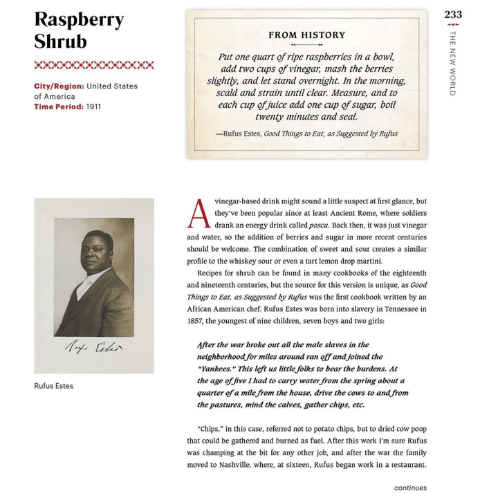 Tasting History: Explore the Past through 4,000 Years of Recipes Spiral Bound