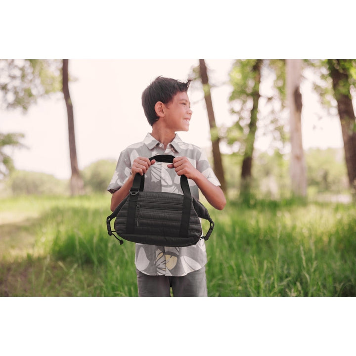 Picnic Time Midday Quilted Washable Insulated Lunch Bag