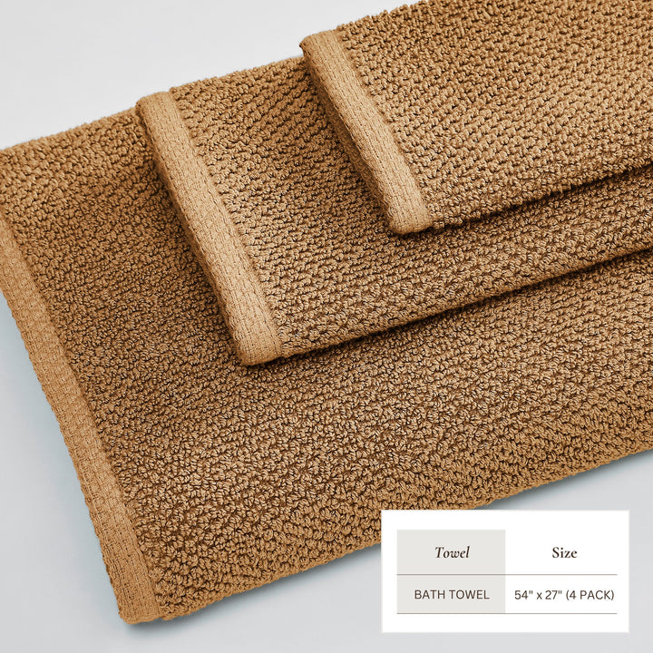 Cotton Bath Towel Set - Acacia Collection
