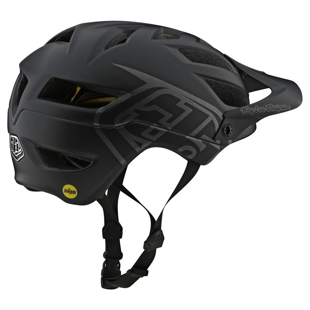 Troy Lee Designs A1 Mips Helmet Classic - Black