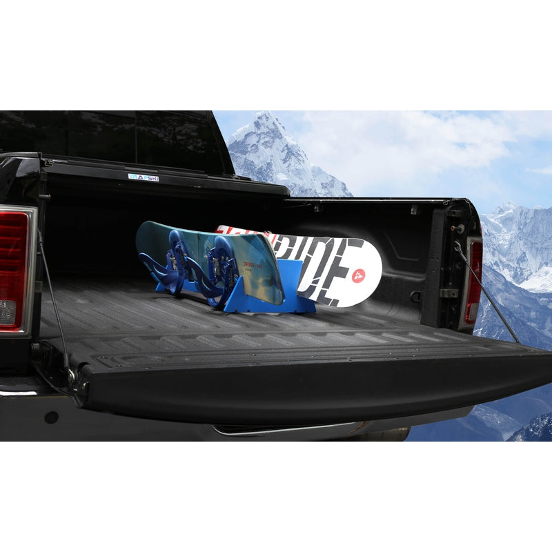 TRAPSKI DOUBLE Mobile All Mountain Ski and Standard Stance Snowboard Rack