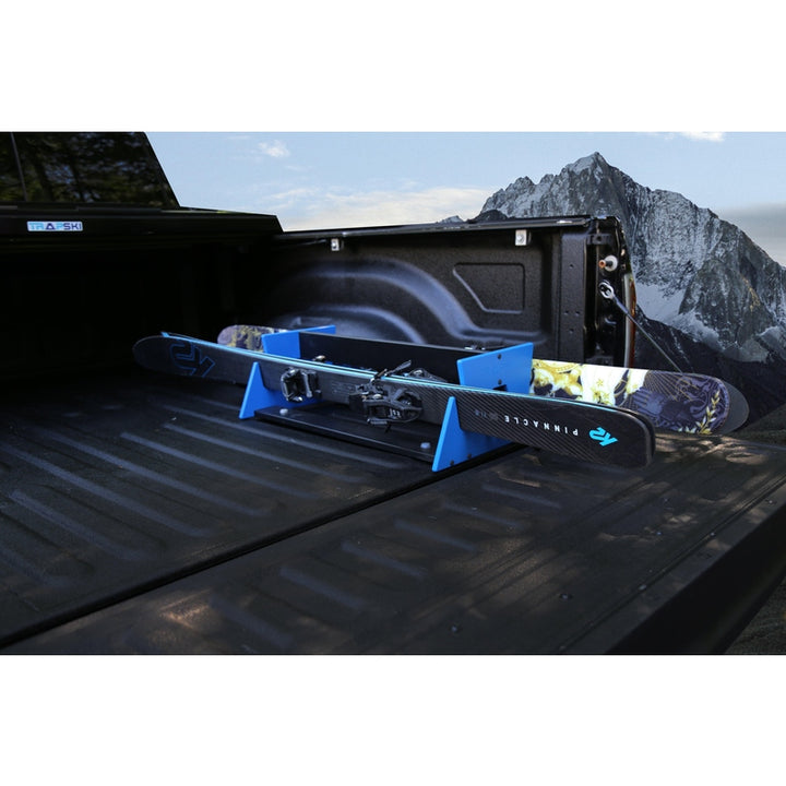 TRAPSKI DOUBLE Mobile All Mountain Ski and Standard Stance Snowboard Rack