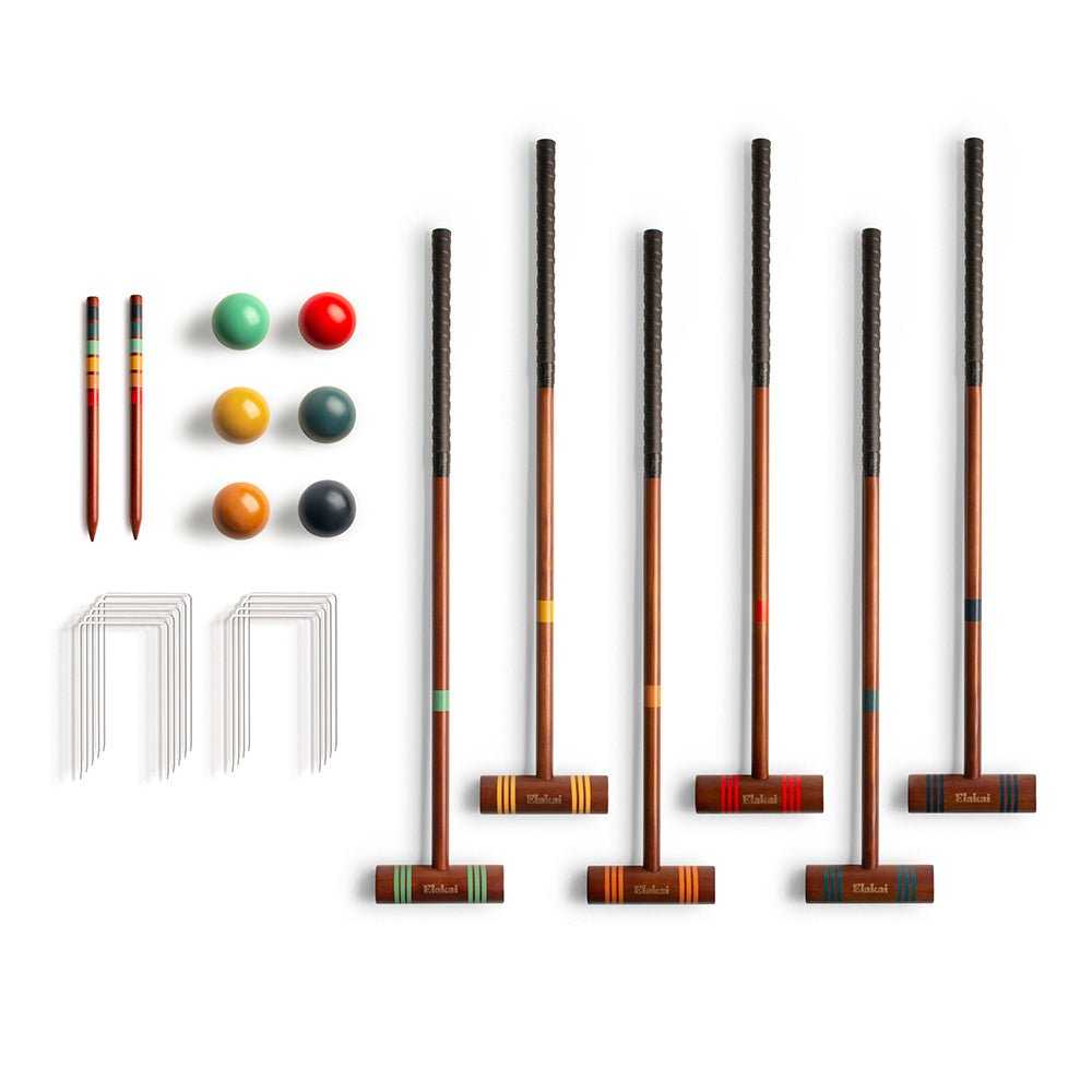 Travel Croquet Set - Complete Outdoor Gameplay