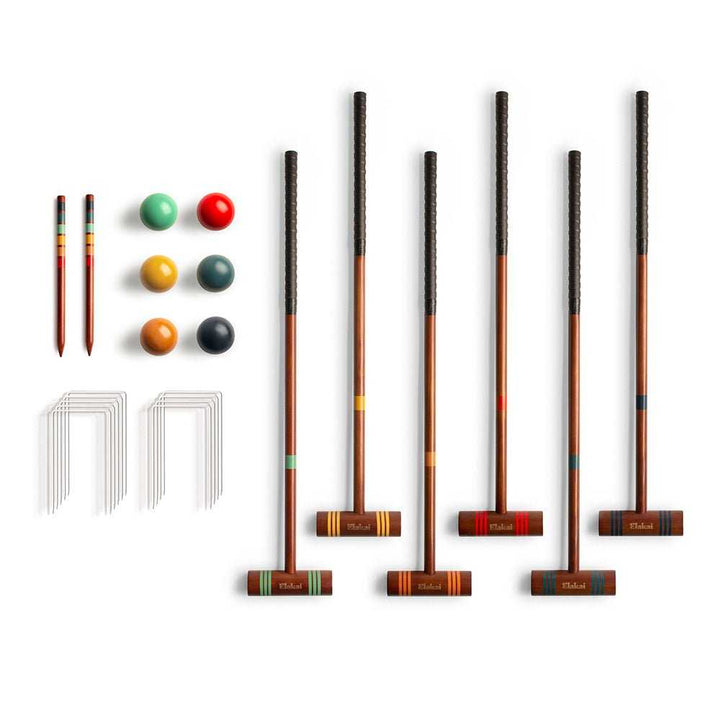 Travel Croquet Set - Complete Outdoor Gameplay