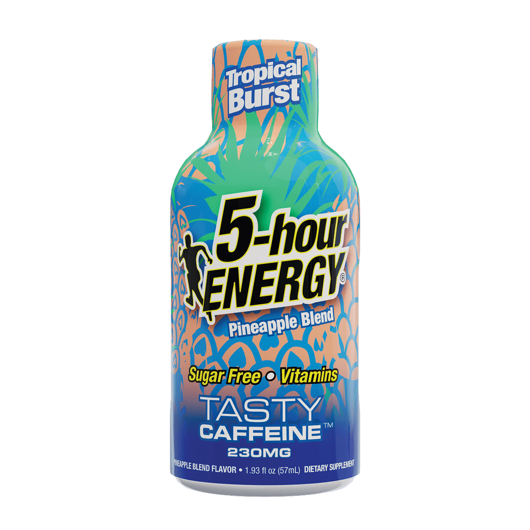 5-hour ENERGY Tropical Burst Shots – 24 Pack 1.93 Fl Oz