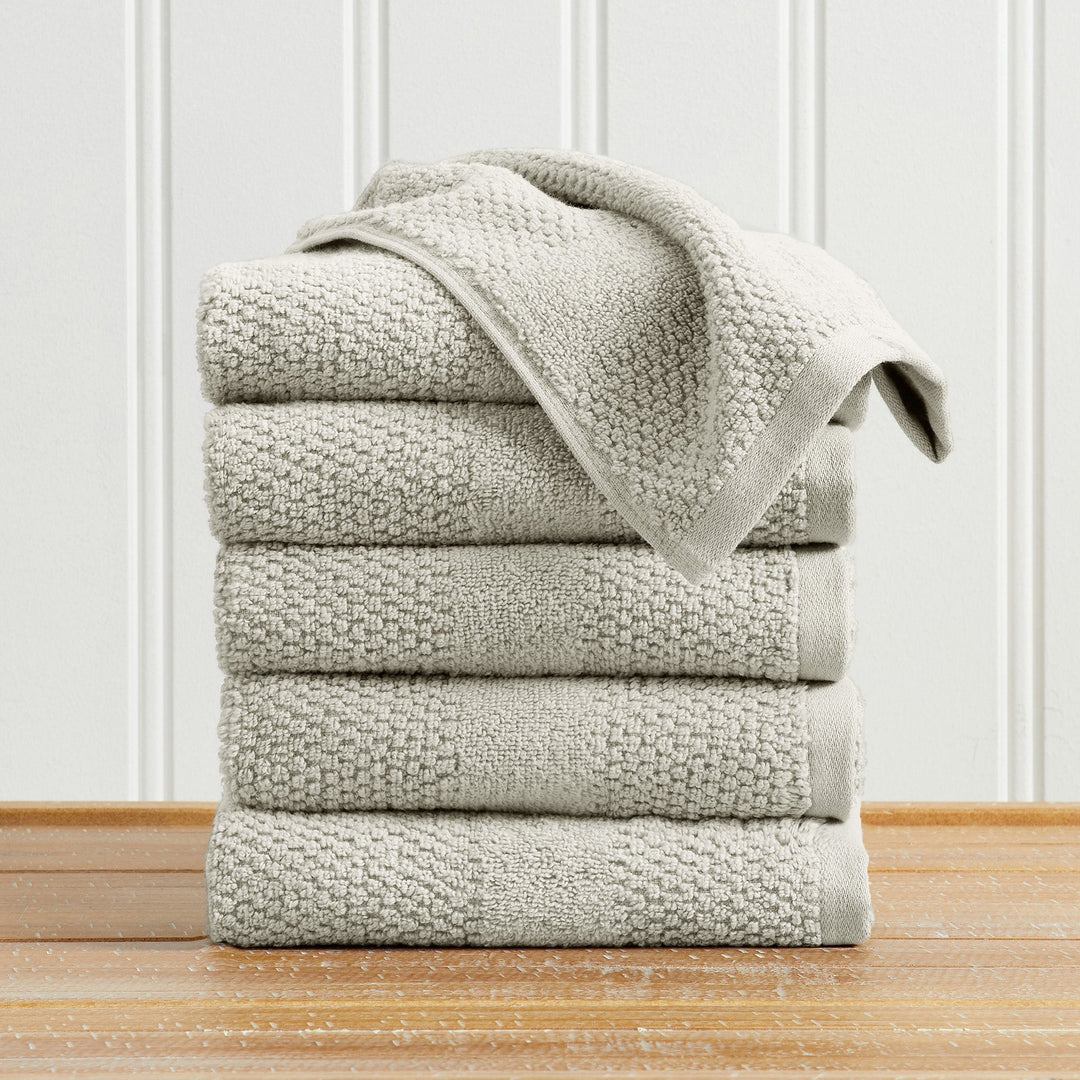 Cotton Woven Bath Towel Set - Marbella Collection