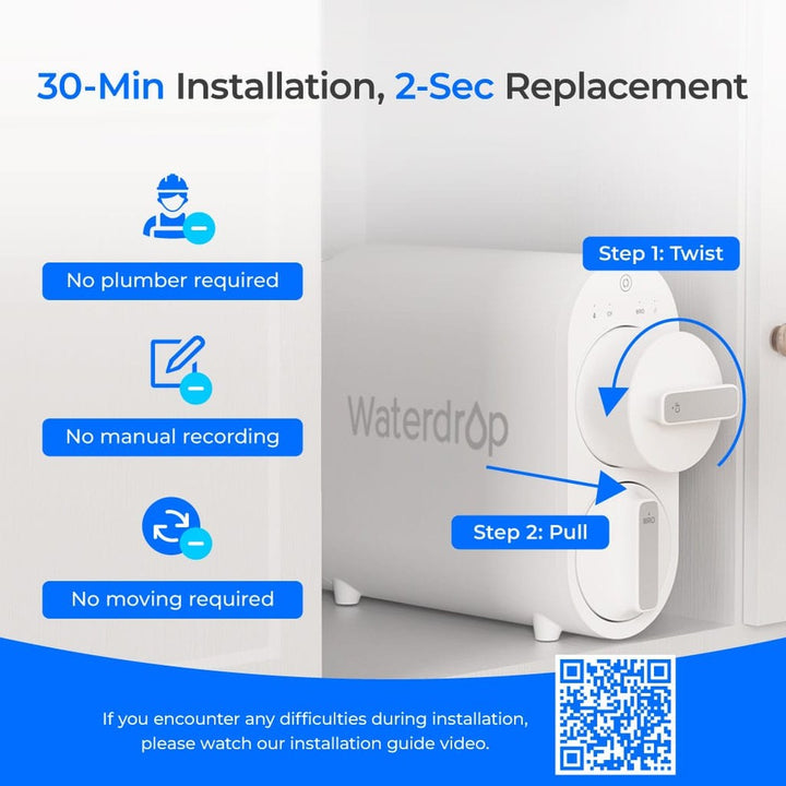Waterdrop G2 Tankless Reverse Osmosis System