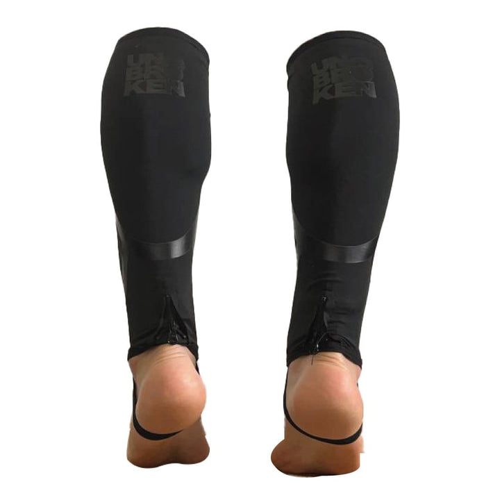 UNBROKEN Shin Sleeves Pro Black