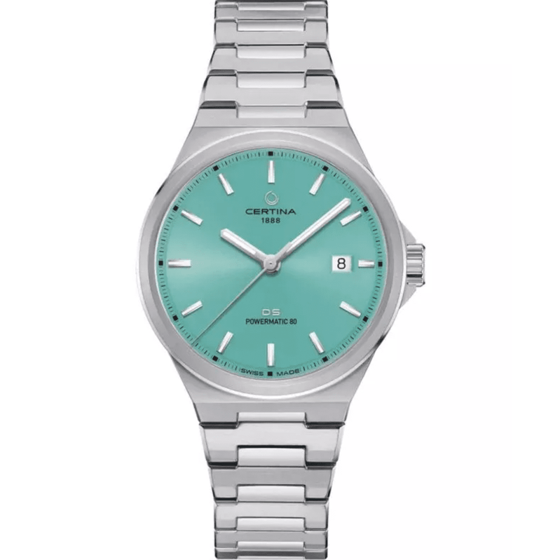 DS-7 Powermatic 80 Watch with Light Blue Dial
