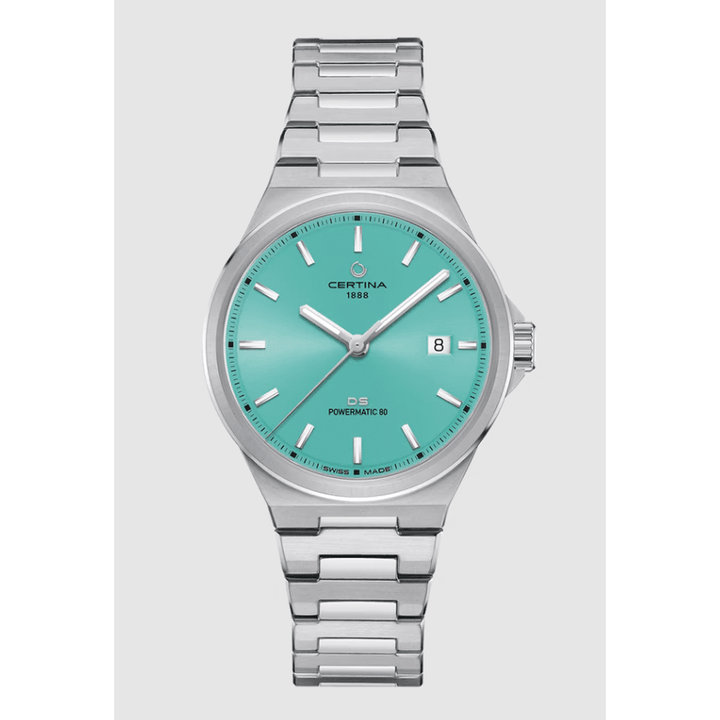 DS-7 Powermatic 80 Watch with Light Blue Dial