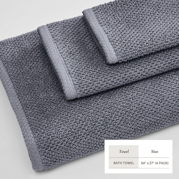 Cotton Bath Towel Set - Acacia Collection