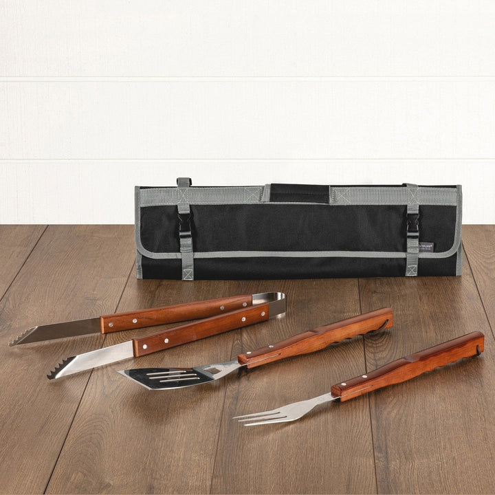 Picnic Time 3-Piece BBQ Tote & Grill Set