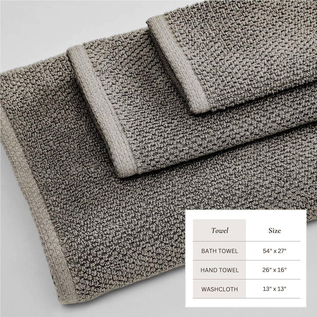 Cotton Bath Towel Set - Acacia Collection