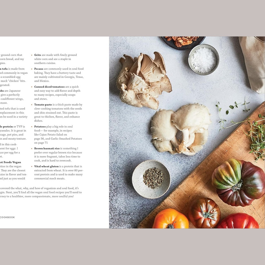Vegan Soul Food Cookbook: Plant-Based, No-Fuss Southern Favorites Spiral Bound
