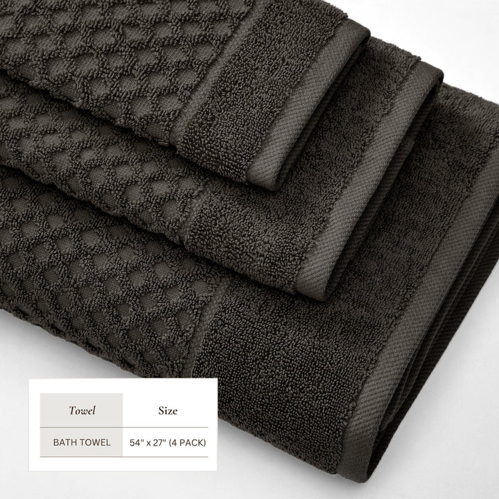 Cotton Bath Towel Set - Grayson Collection