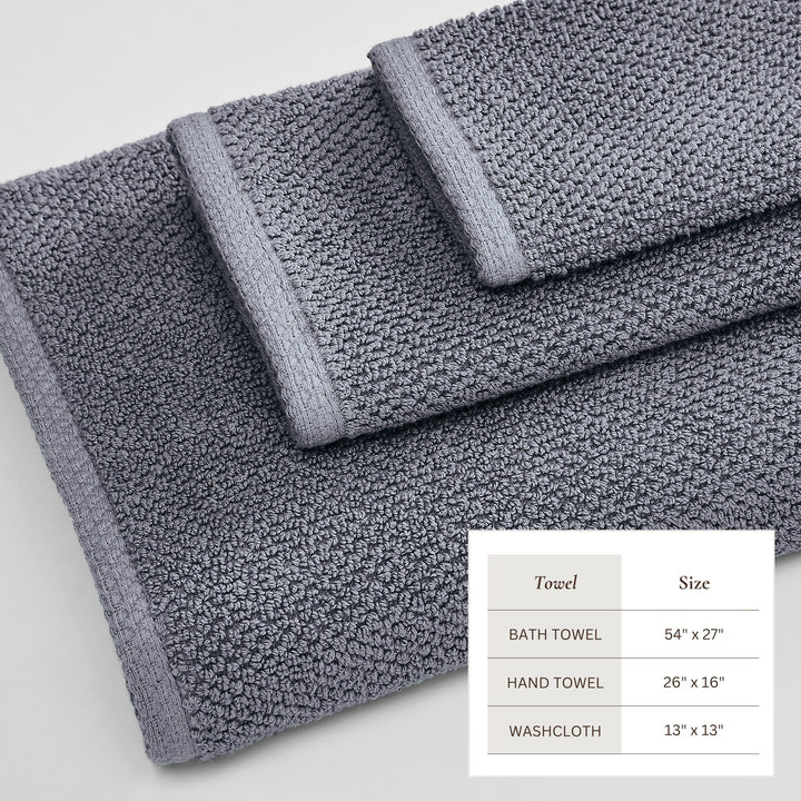 Cotton Bath Towel Set - Acacia Collection