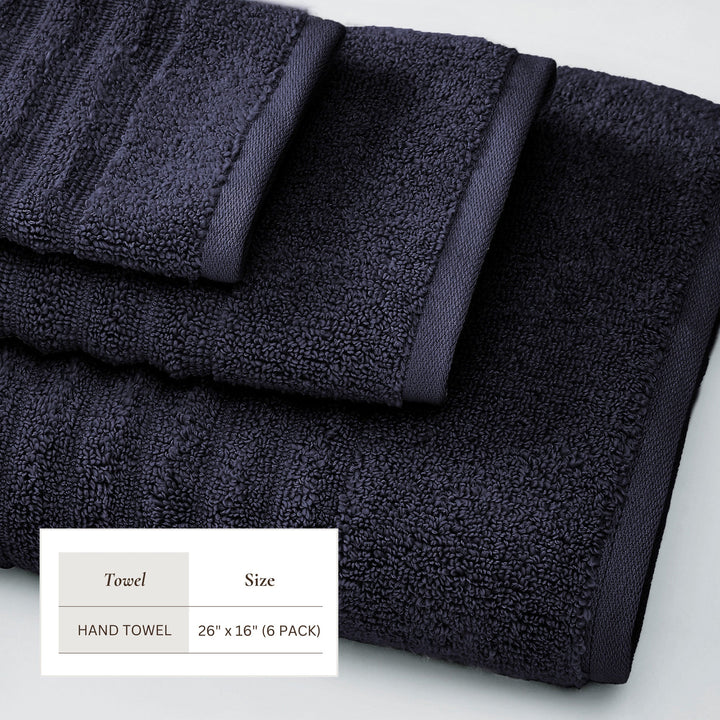 Combed Cotton Bath Towels - Karina Collection