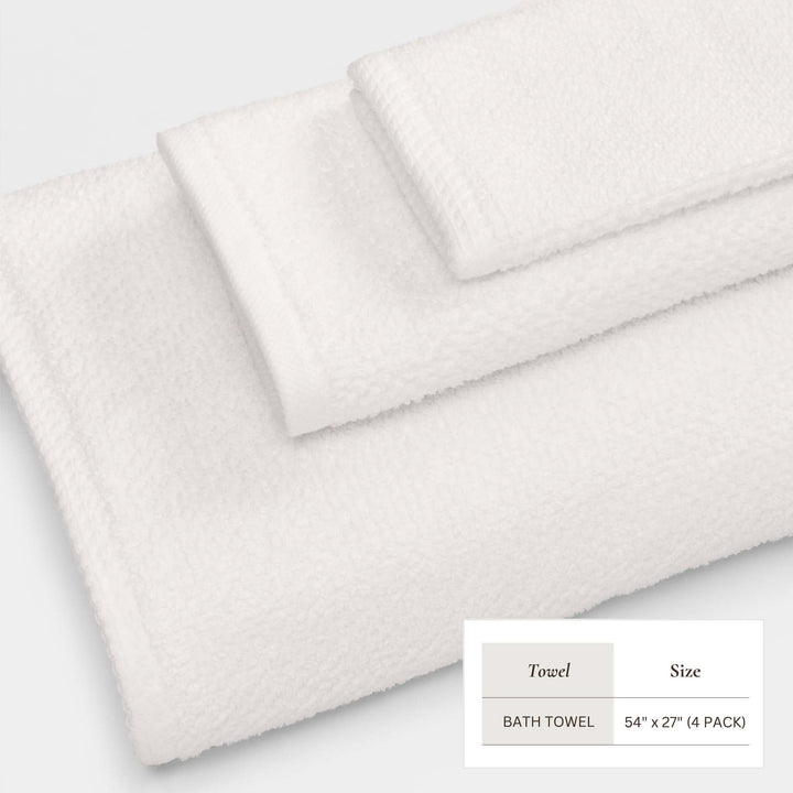 Cotton Bath Towel Set - Acacia Collection