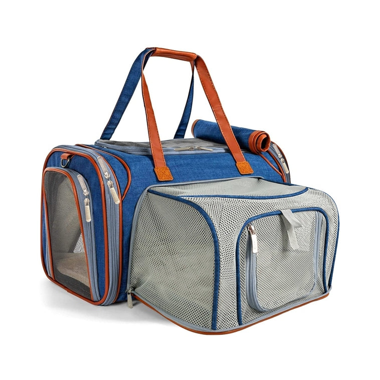 Mr. Peanut's Gold Series Mini Size Airline Compliant Expandable Pet Carrier