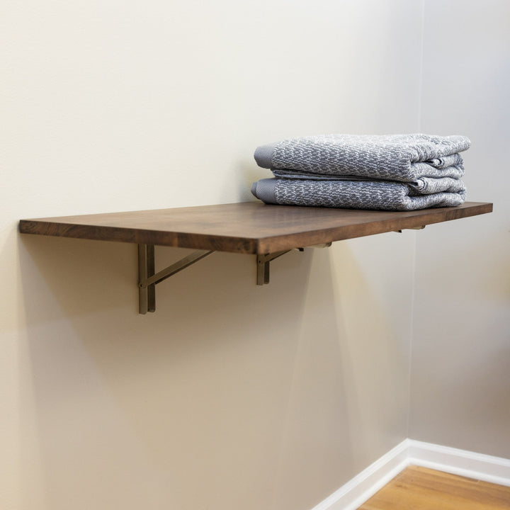 Wall Mounted Foldable Workbench - Space Efficient Design