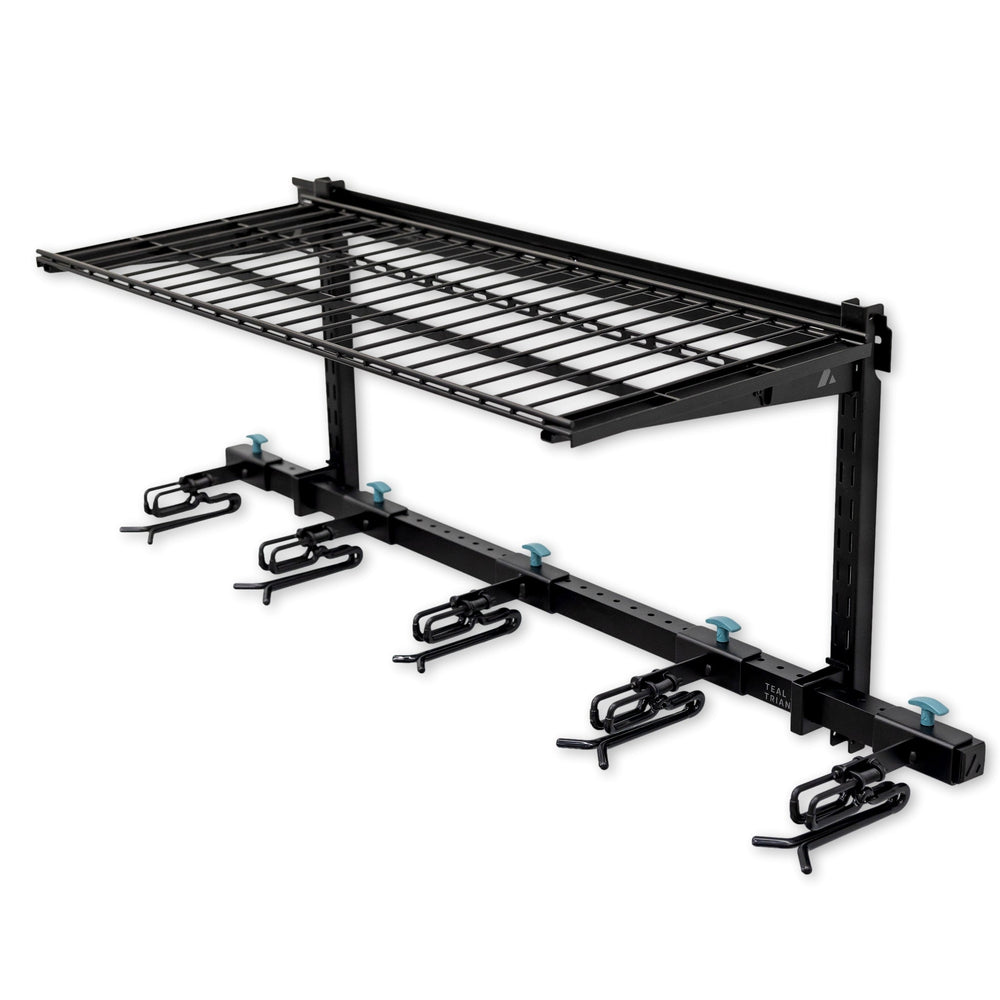 Lone Peak Ski + Shelf | Adjustable Wall Ski Storage System