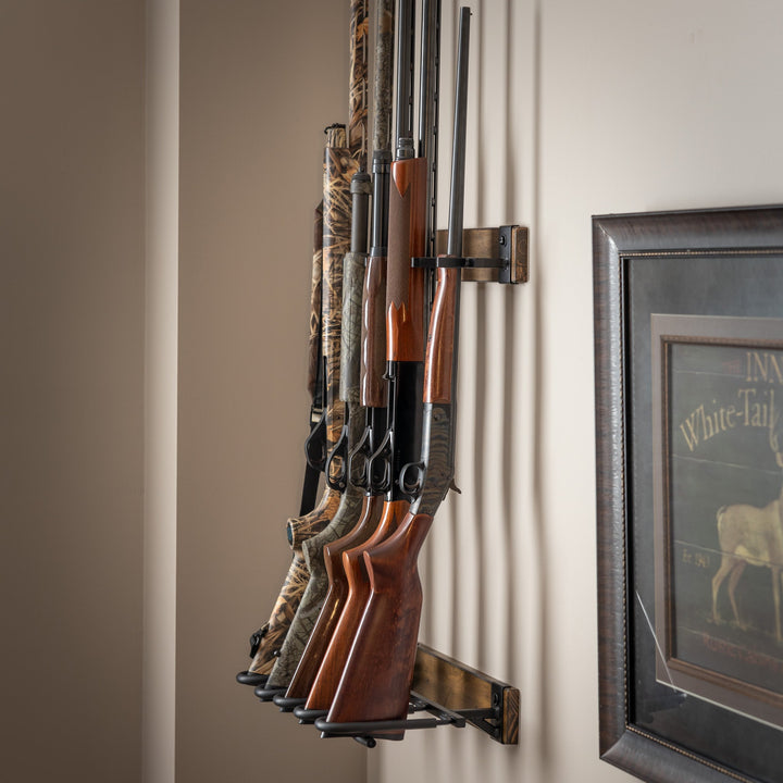 FORGE Firearm Wall Mount Display with 5 Slots