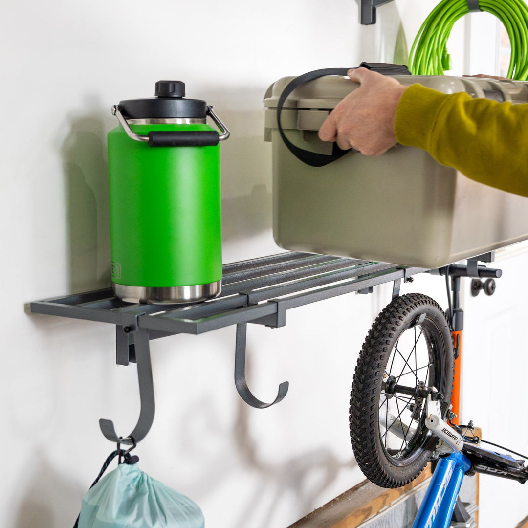 1' x 4' Garage Wall Mount Shelves - Organize with Ease