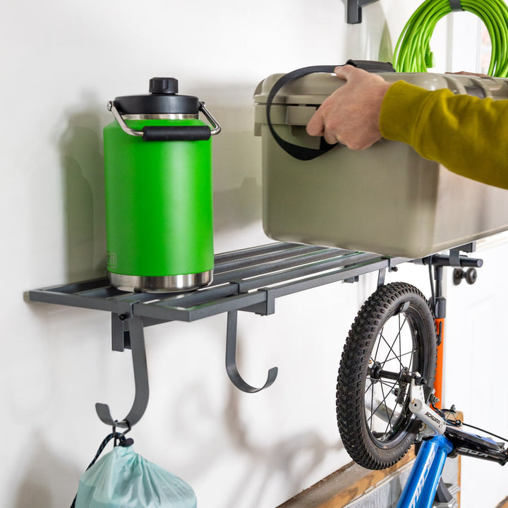 1' x 4' Garage Wall Mount Shelves - Organize with Ease