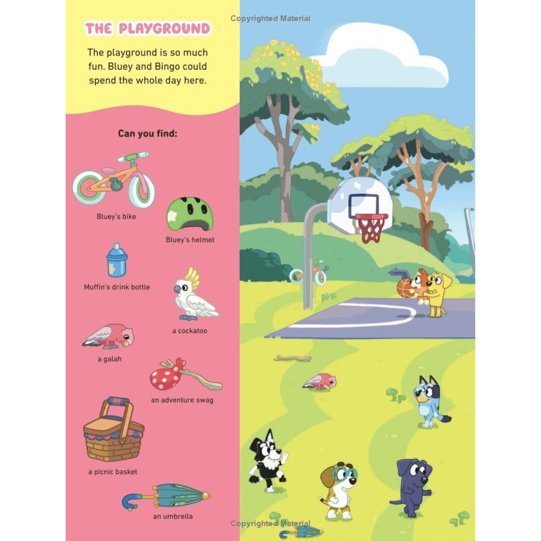 Where's Bluey?: A Search-and-Find Book Spiral Bound