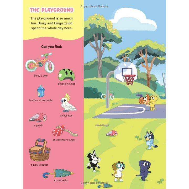 Where's Bluey?: A Search-and-Find Book Spiral Bound
