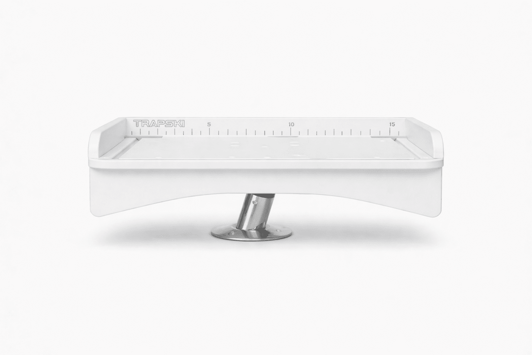 Premium Rod Mount 18" or 33" Raised Fillet Table – 3-in-1 Bait & Fish Station | Fits Rod Holders, Buckets & Flat Surfaces | Marine-Grade HDPE | Ruler, Juice Groove, Knife & Tool Slots