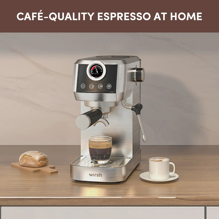 Wirsh 20 Bar Espresso Machine for Perfect Coffee